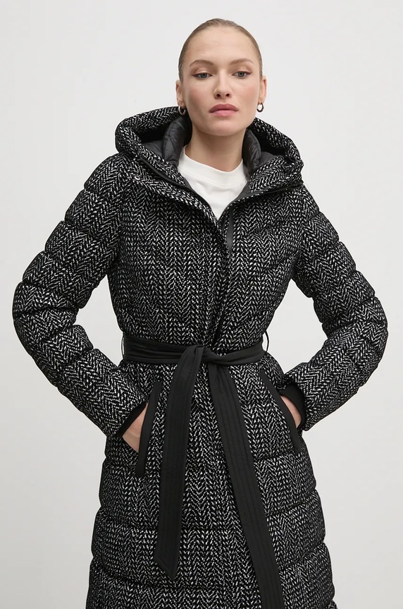 Péřová bunda MACKAGE CALINA.FLP černá AW24