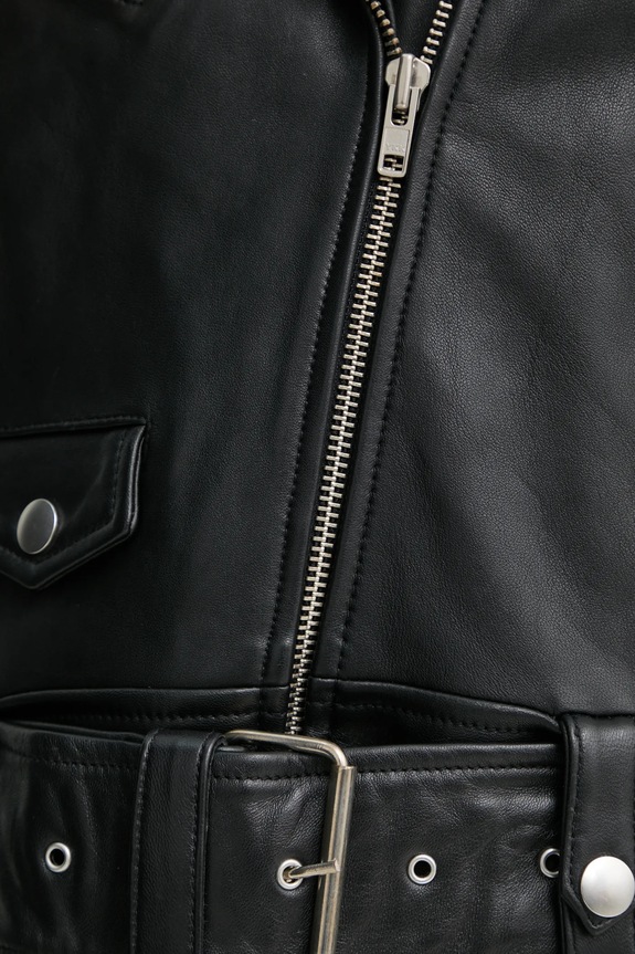 Kožený křivák Stand Studio ICON Biker Jacket 61792.7030 černá