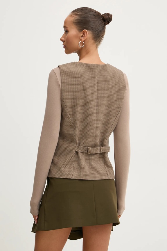 Ruházat Abercrombie & Fitch mellény KI140.4497.426 barna