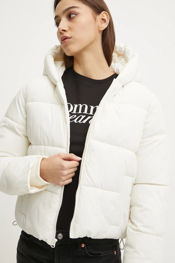 Bunda Hollister Co. bílá KI344.4634.100