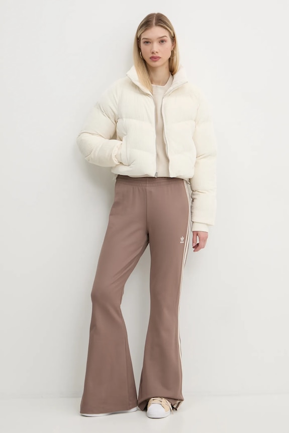 Hollister Co. kordbársony kabát KI344.4639.101 bézs AW24