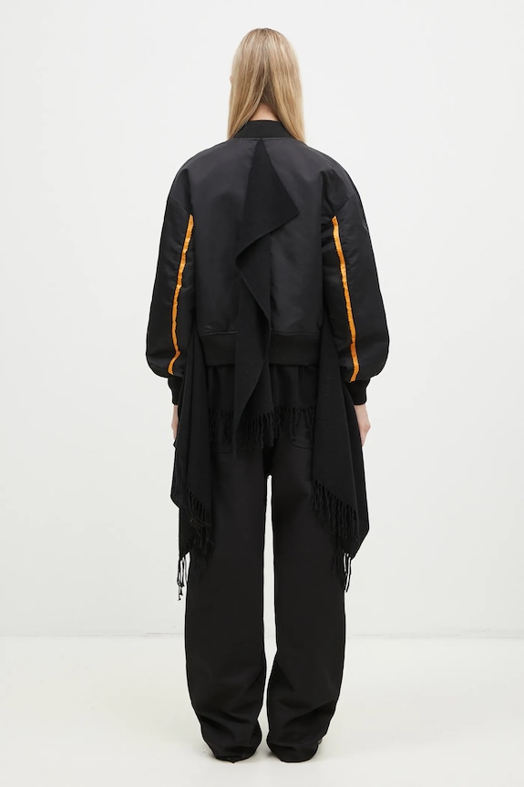 Odzież Undercover kurtka bomber Blouson UC2D1202.2 czarny