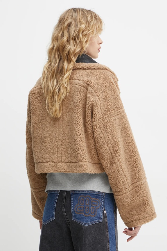 Ruházat MUNTHE kifordítható kabát SAMBINO 244150224401 bézs