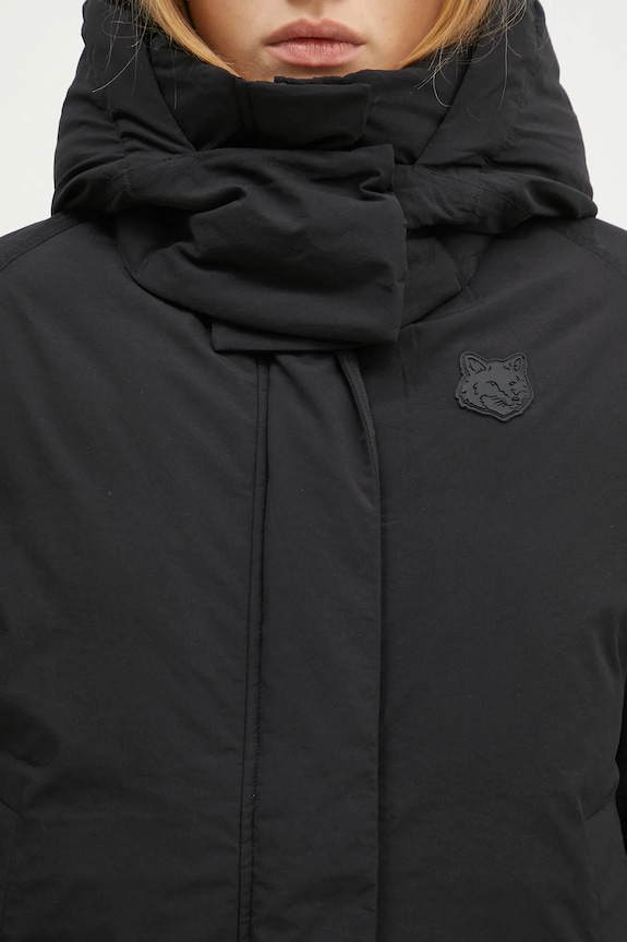 Пуховая куртка Maison Kitsuné Puffer чёрный NW02202WQ4031
