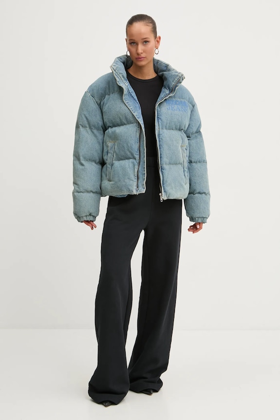Moschino Jeans geacă 0608.8720 albastru AW24