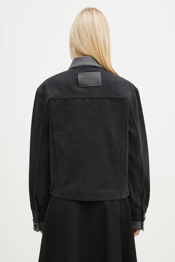 Одежда Джинсовая куртка JW Anderson Layered Denim Jacket DJ0034.PG1657.938 серый