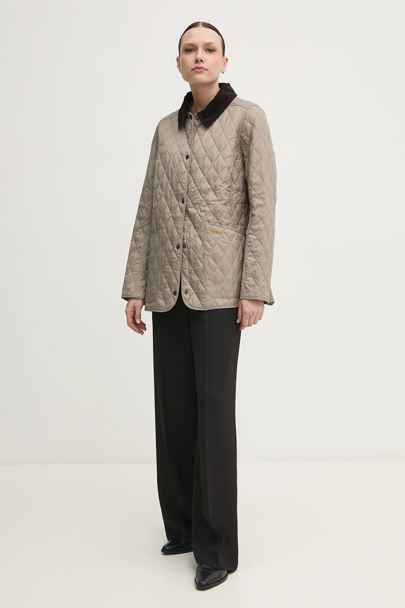 Barbour kurtka LQU0471 beżowy SS25