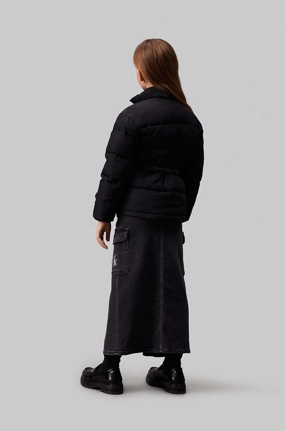 Dječja jakna Calvin Klein Jeans IG0IG02592.9BYH.128.176 crna