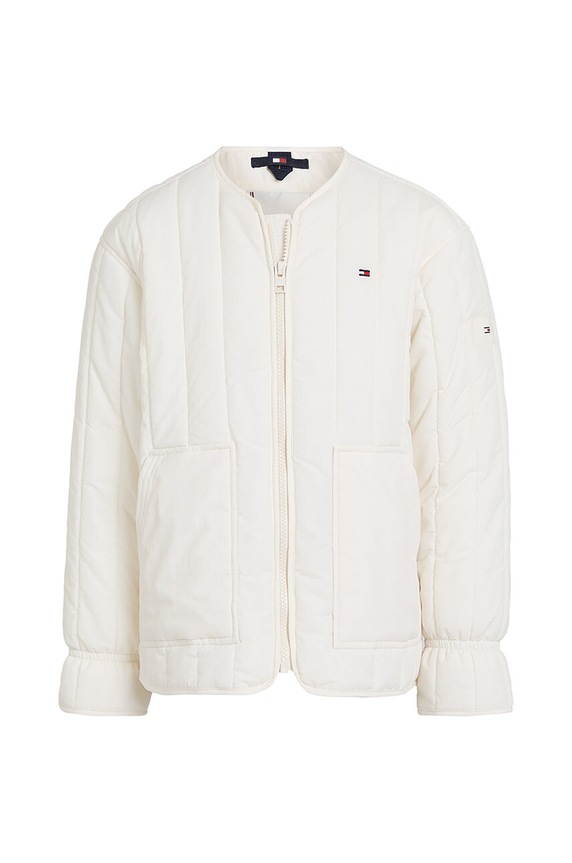 Tommy Hilfiger kurtka dziecięca KG0KG08051.9BYH beżowy AW24