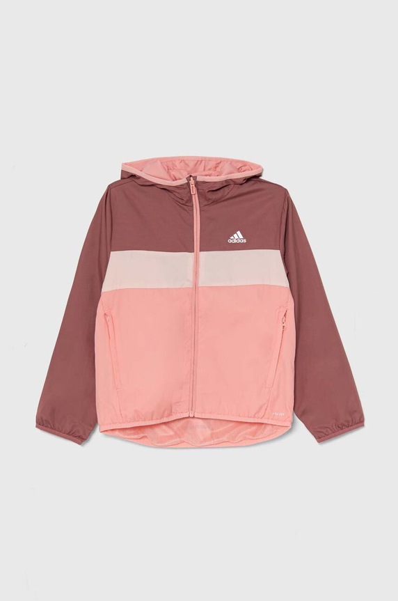 adidas kurtka dziecięca J TIBERIO WB JG1249 różowy AW24