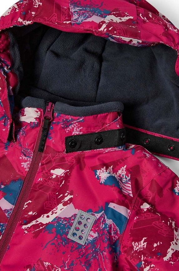 Παιδικό μπουφάν για σκι Lego LWJAD 710 ροζ 11010823.G