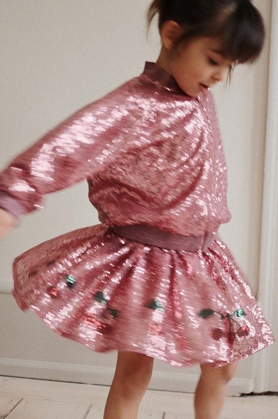 Konges Sløjd kurtka bomber dziecięca STARLA SEQUIN JACKET KS101690