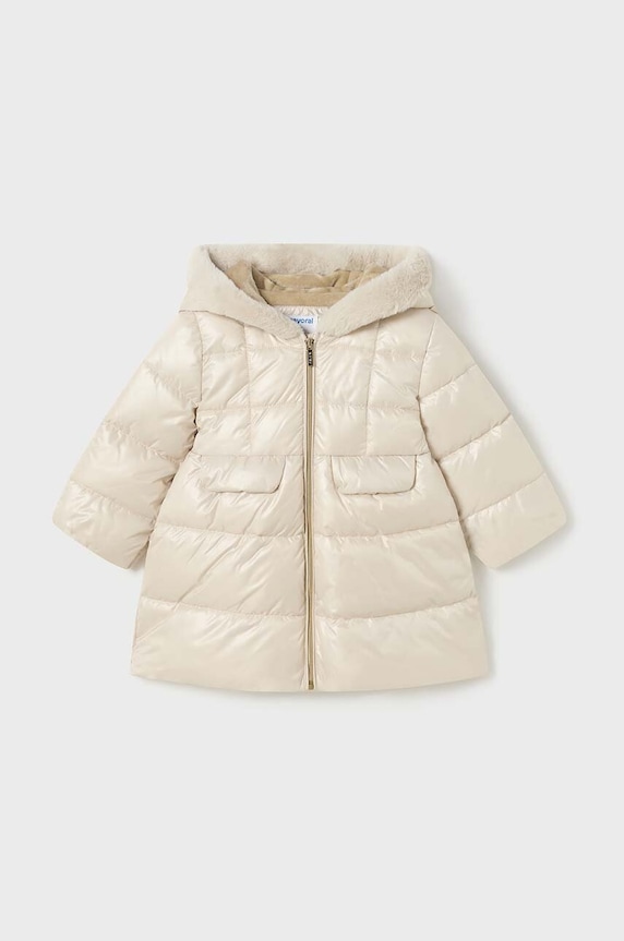 Mayoral kurtka dziecięca 2483.4F.Baby.9BYH beżowy AW24