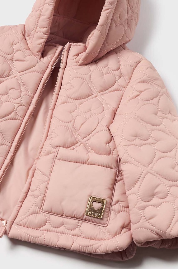 Dziewczynka Mayoral kurtka dziecięca 2484.4J.Baby.9BYH różowy