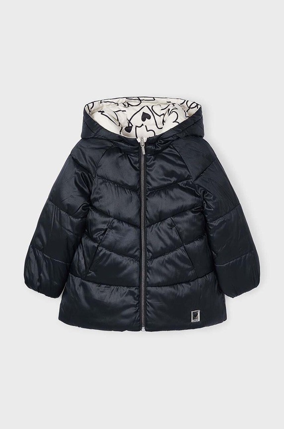 Момиче Детско яке с две лица Mayoral 4494.6G.Mini.9BYH черен