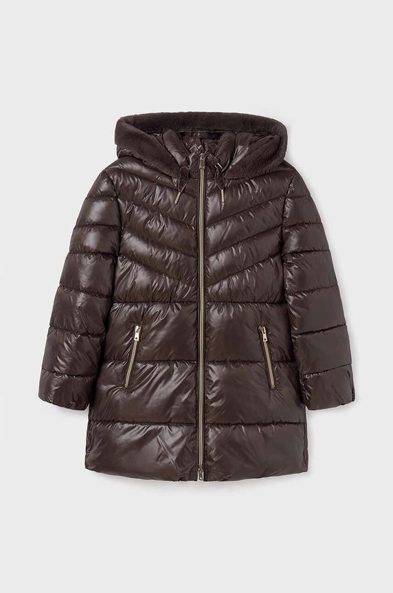 Детско яке Mayoral 7478.8A.Junior.9BYH кафяв AW24