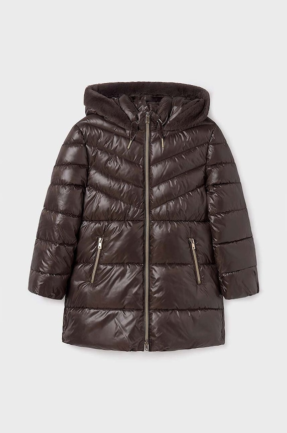 Детско яке Mayoral 7478.8A.Junior.9BYH кафяв AW24