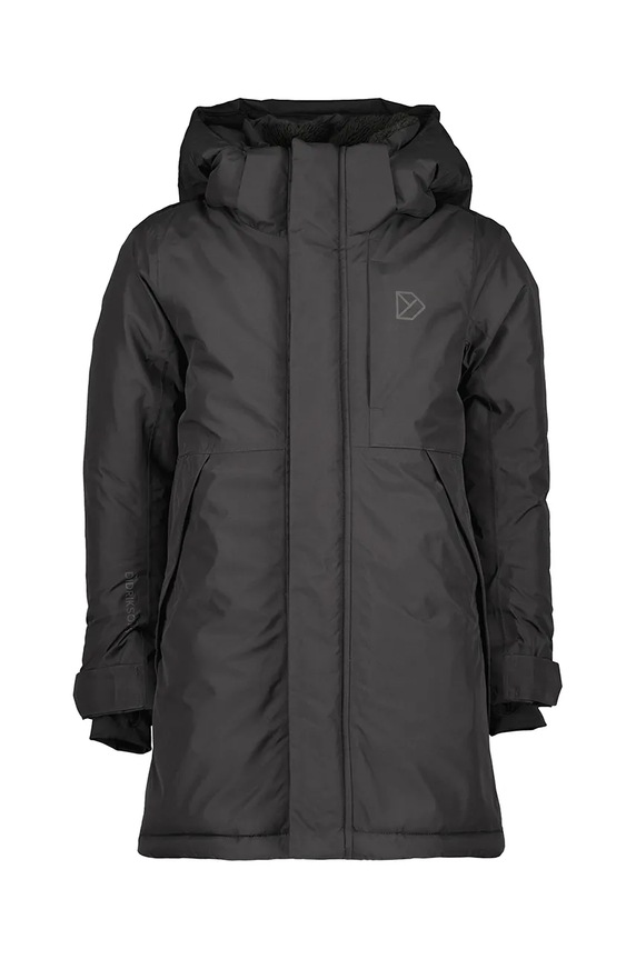Детска парка Didriksons PORFYR KIDS PARKA 505389 черен AW24