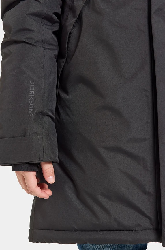 Детска парка Didriksons PORFYR KIDS PARKA 505389 черен