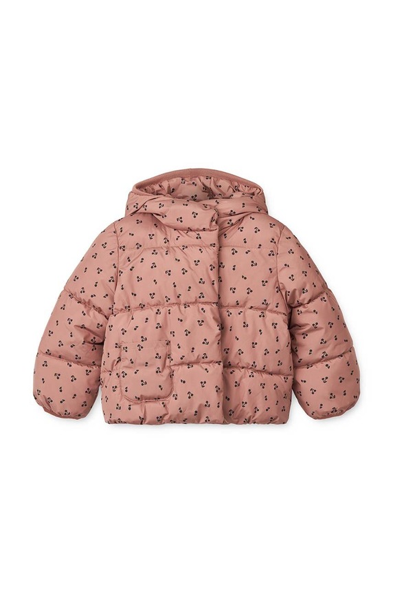 Liewood geaca copii Giovanna Jacket cu captuseala roz LW19144.G