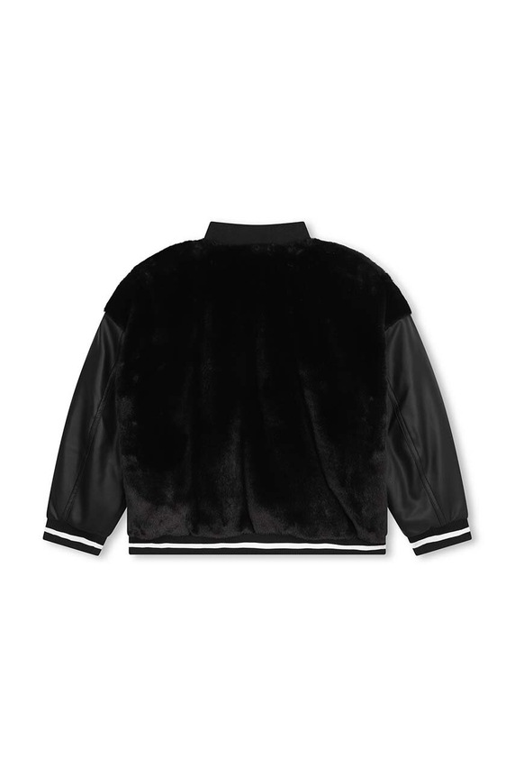 Dziewczynka Dkny kurtka bomber dziecięca D60237.126.150 czarny