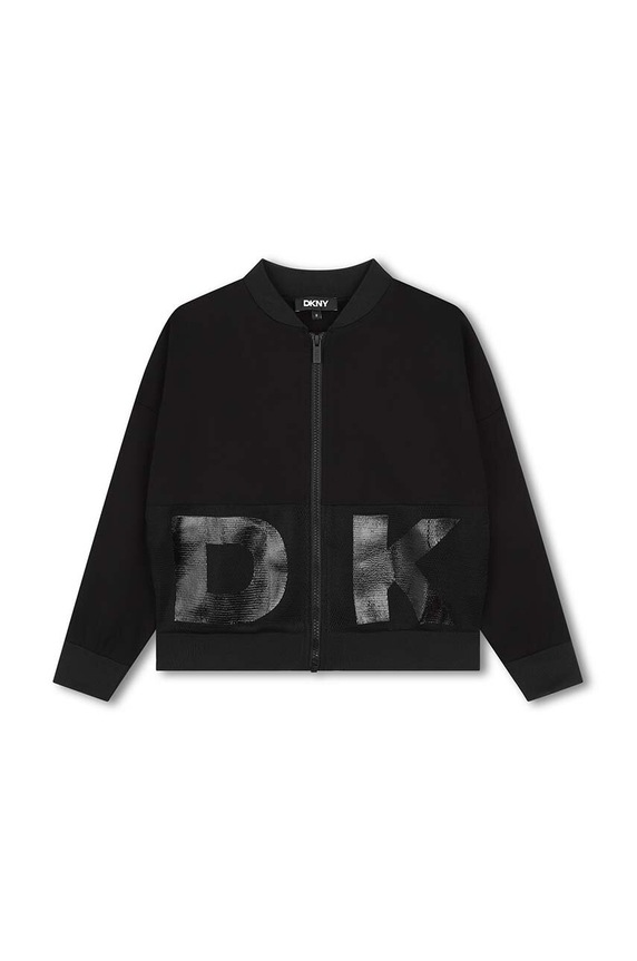 Dkny geaca copii cu captuseala negru D60243.126.150