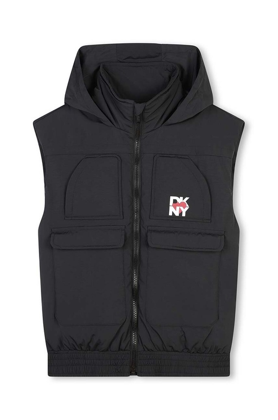 DÍVKA Dětská vesta Dkny D60258.156.162 černá