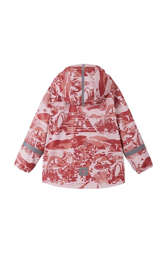 Αδιάβροχο παιδικό μπουφάν Reima Koski 5100024A.G.9BYH ροζ AW24