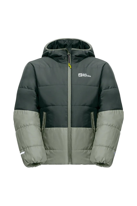 Jack Wolfskin geaca de iarna pentru copii 1610131.164.176 verde AW24