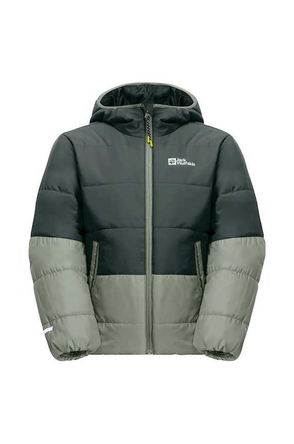 Jack Wolfskin geaca de iarna pentru copii 1610131.164.176 verde AW24