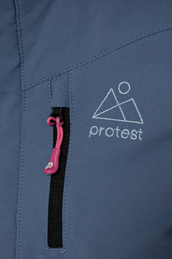 Fete Protest geaca de schi pentru copii PRTVEVI 6911144 albastru