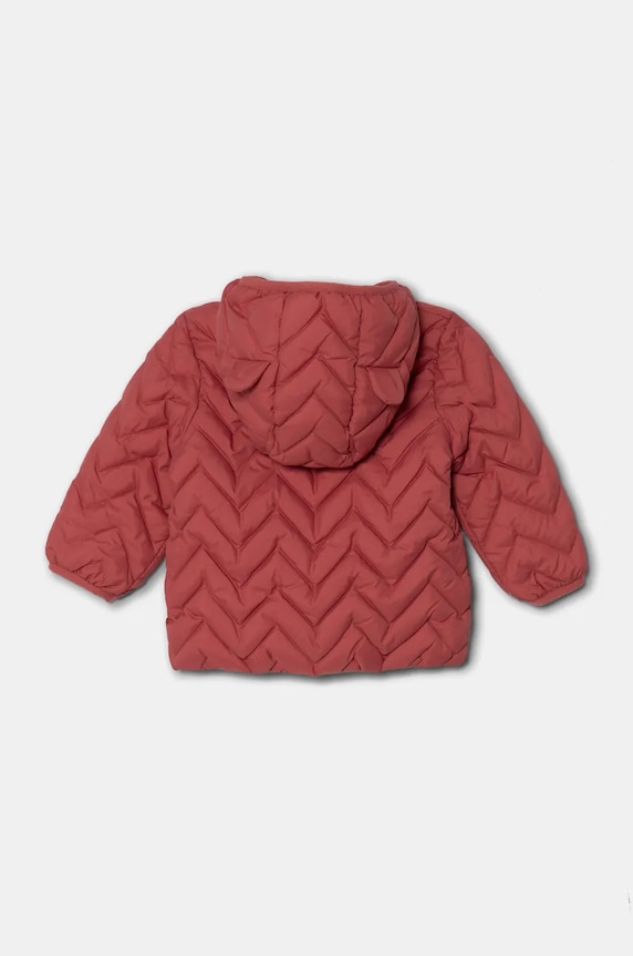 Μπουφάν μωρού United Colors of Benetton 2WU0AN00S.W.Seasonal ροζ AW24