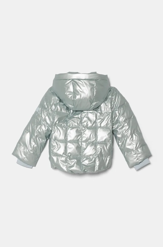 Abercrombie & Fitch geaca copii KI244.4013 turcoaz AW24