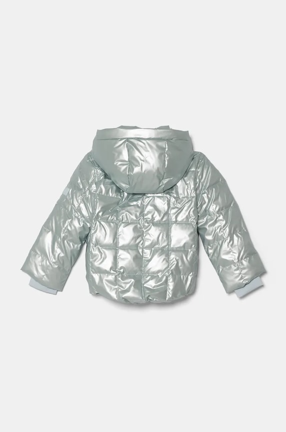 Abercrombie & Fitch geaca copii KI244.4013 turcoaz AW24