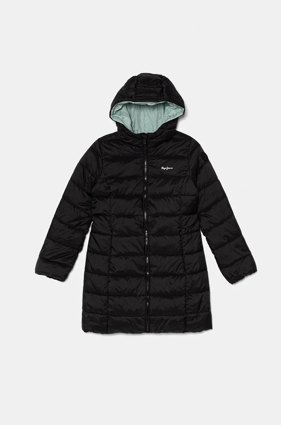 Детско яке Pepe Jeans VIVIAN LONG с изолация черен PG401111