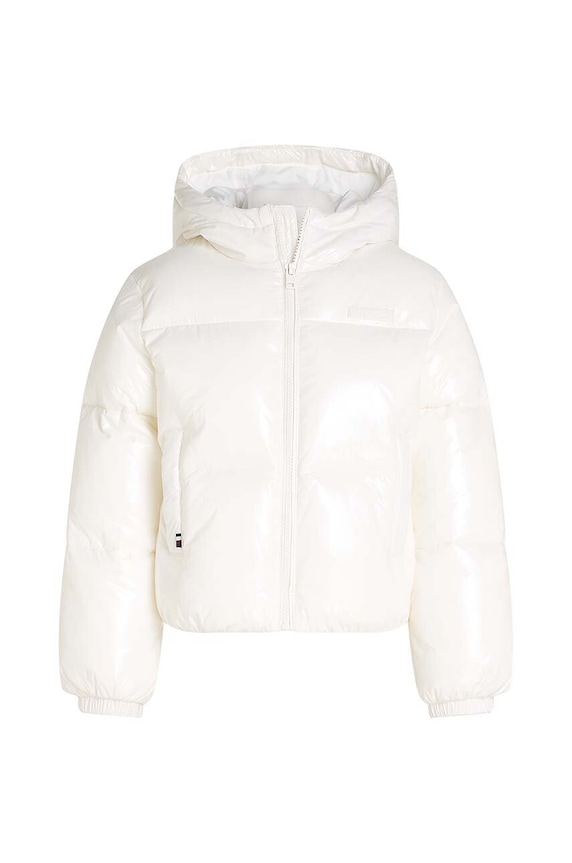 Tommy Hilfiger kurtka dziecięca KG0KG08496.9BYH. biały AW24
