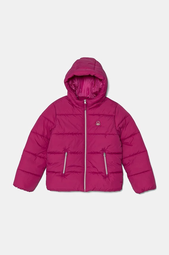 Παιδικό μπουφάν United Colors of Benetton άλλο ροζ 2LETCN04Y.G.Seasonal