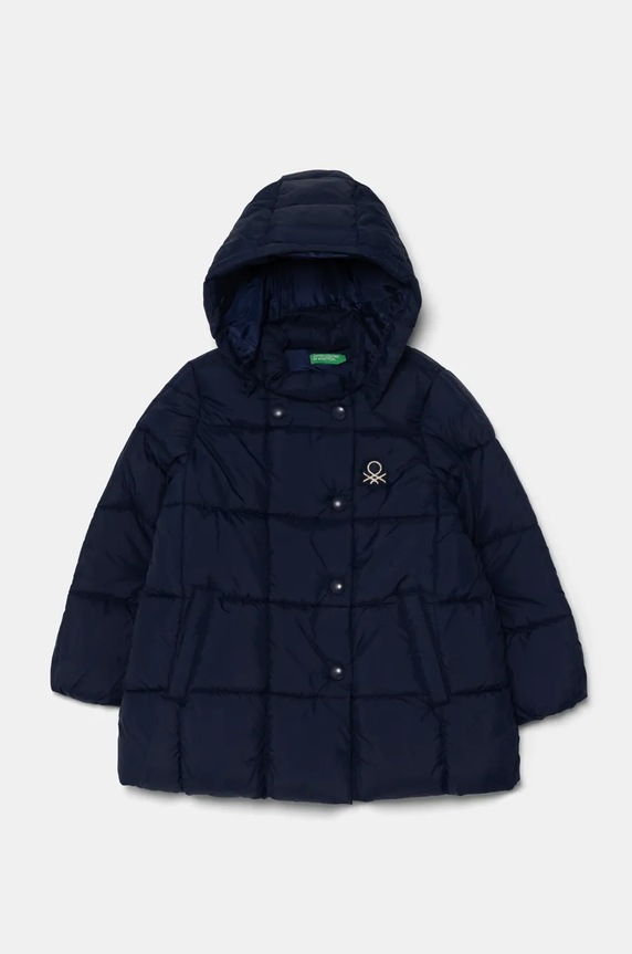 Детско яке United Colors of Benetton с изолация тъмносин 2WU0GN01H.P.Reproposed