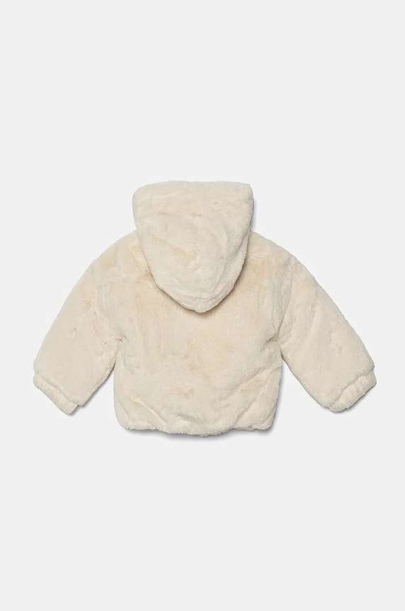Детско яке United Colors of Benetton 2A4SGN03G.P.Seasonal бежов AW24