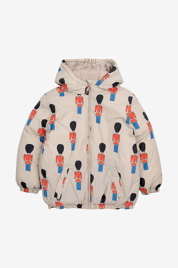 Bobo Choses kurtka dziecięca Little Tin Soldier 224AC135 beżowy AW24