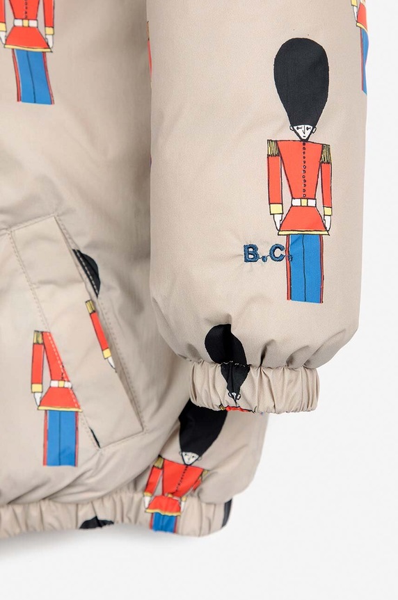 Παιδικό μπουφάν Bobo Choses Little Tin Soldier 224AC135 μπεζ
