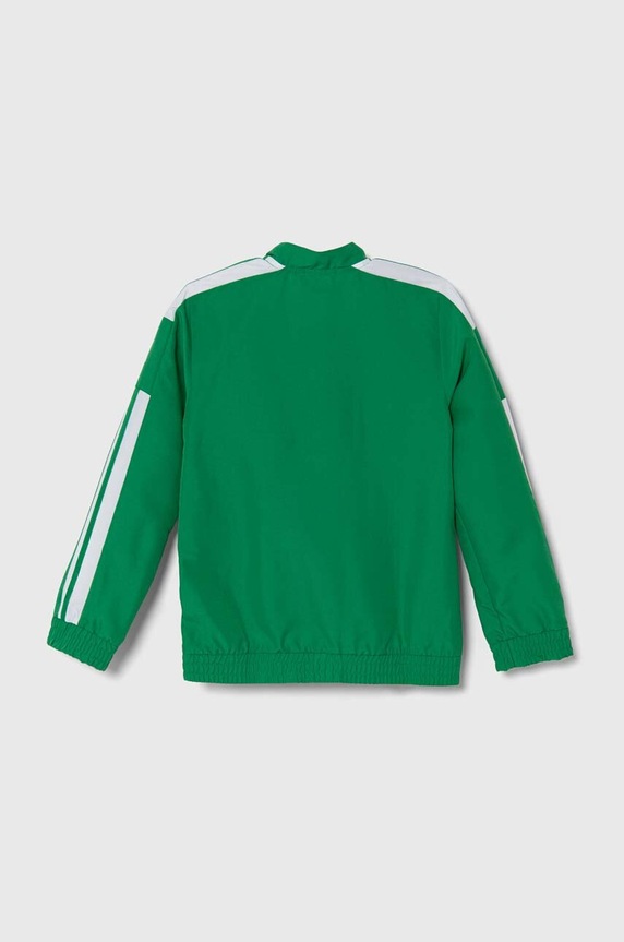 Dječja dukserica adidas Performance SQ21 PREKT GP6440 zelena AW24