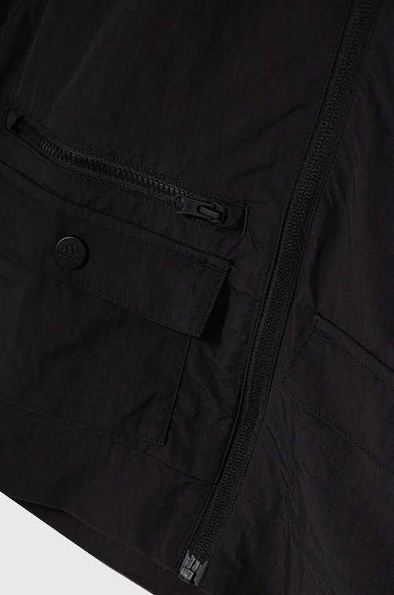 adidas kurtka dziecięca JAM WVKT czarny IV7042
