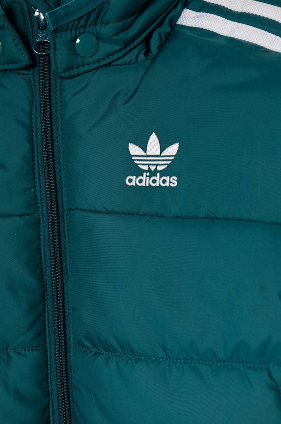 Chłopiec adidas Originals kurtka dziecięca PADDEDACKET IY4810 turkusowy