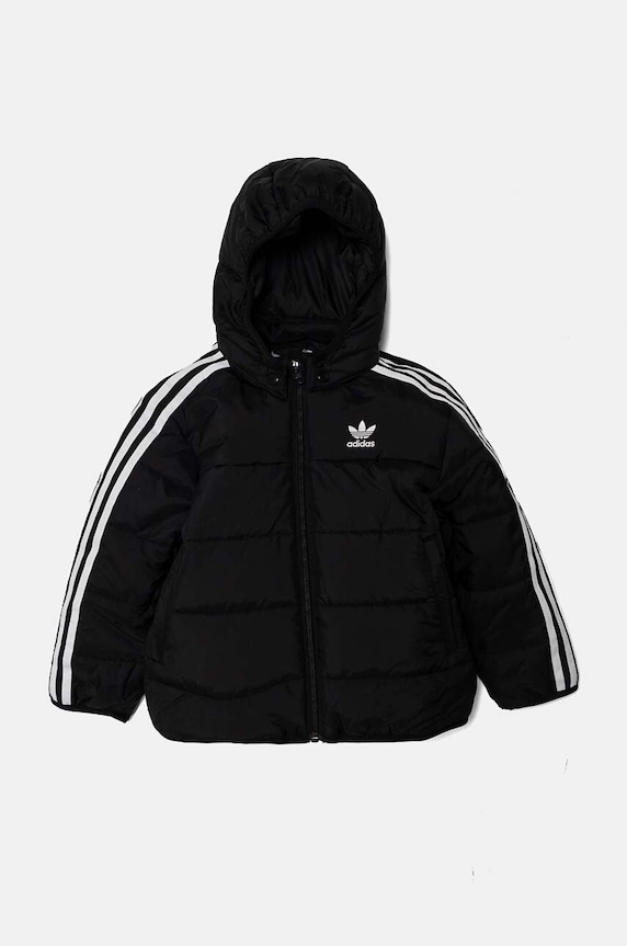 adidas Originals kurtka dziecięca PADDEDACKET pozostałe czarny IY4812