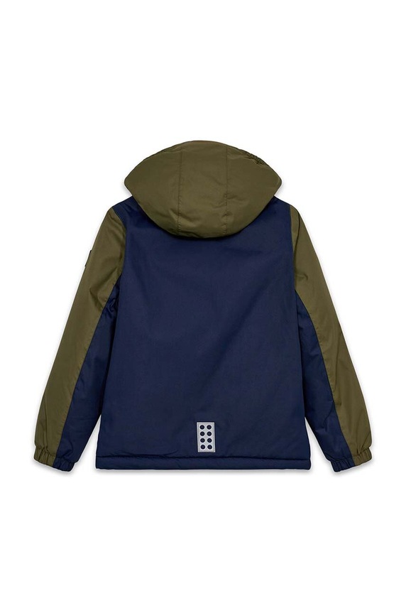 Lego kurtka dziecięca LWJAD 604 11010818 zielony AW24