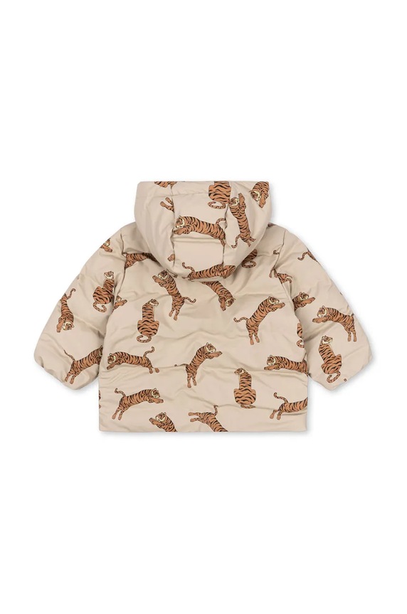 CHLAPEC Dětská bunda Konges Sløjd ACE RAIN JACKET KS101200 hnědá