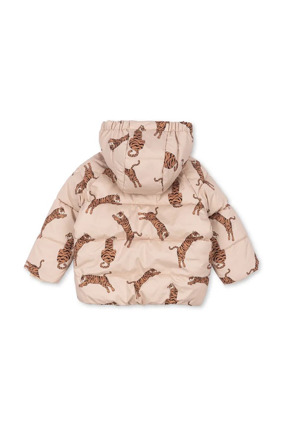 Detská bunda Konges Sløjd NUKA JACKET GRS KS101204 hnedá AW24
