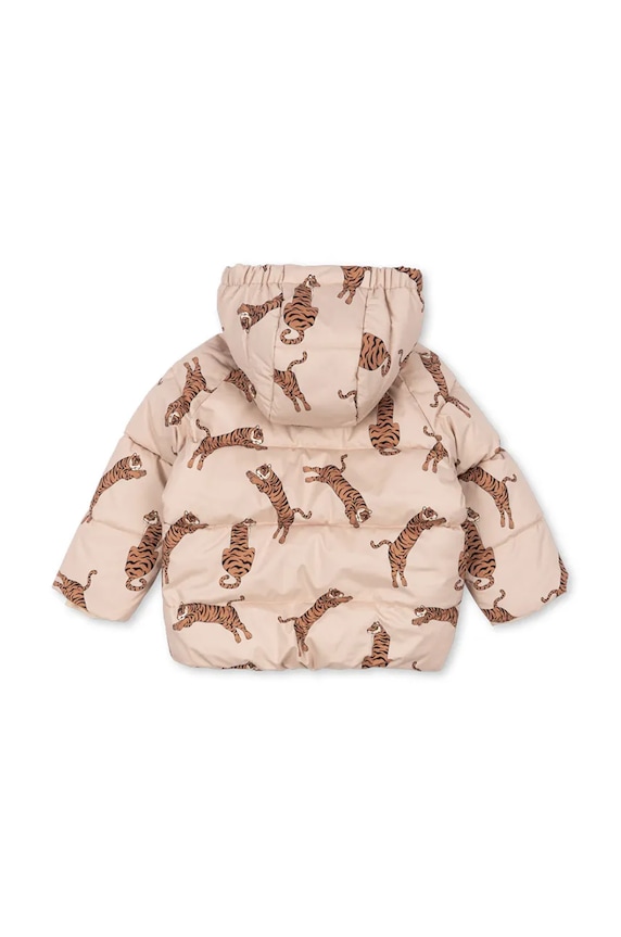 Detská bunda Konges Sløjd NUKA JACKET GRS KS101204 hnedá AW24