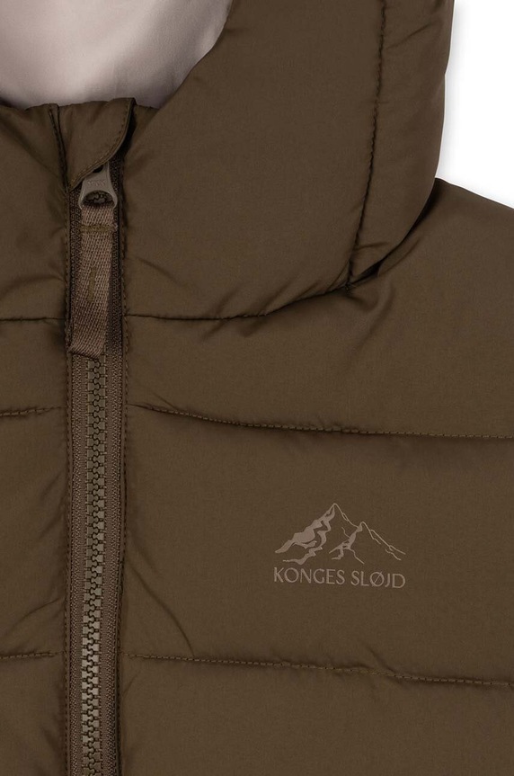 Момче Детско яке Konges Sløjd ALPI JACKET GRS KS101210 кафяв